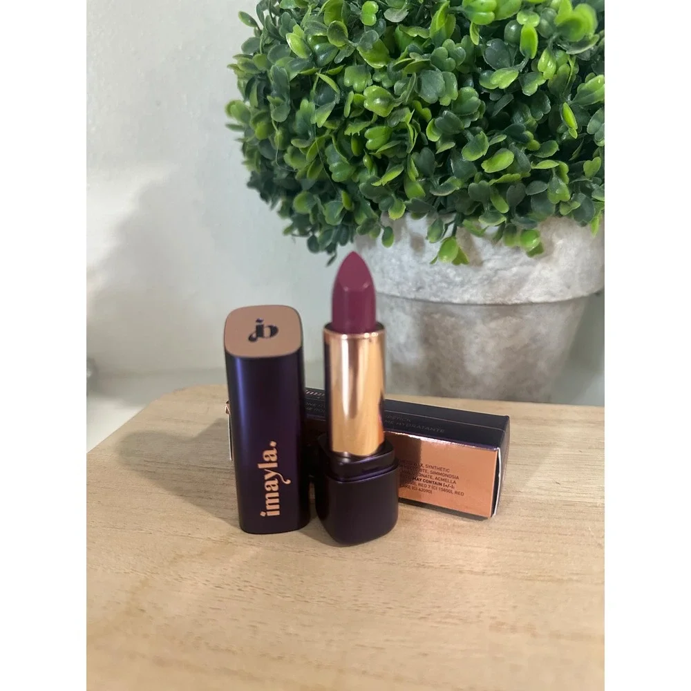 Imayla The One Hydrating Cream Lipstick Vixen‎ Deep Berry Red